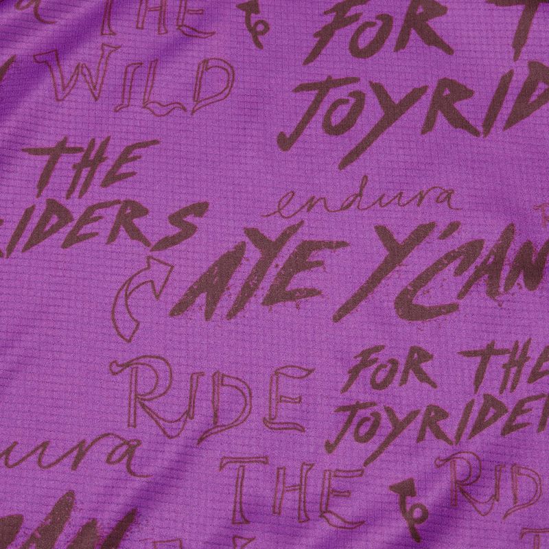 Dětský cyklistický dres Endura Singletrack Core Jr end purple 3