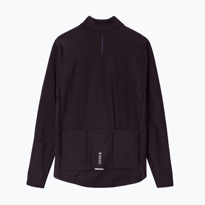 Pánská cyklistická mikina Endura Loop Ride L/S Jersey black 8