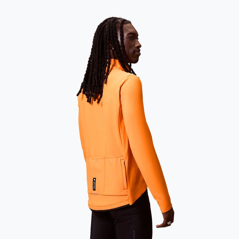 Pánská cyklistická mikina Endura Loop Ride L/S Jersey end orange 3