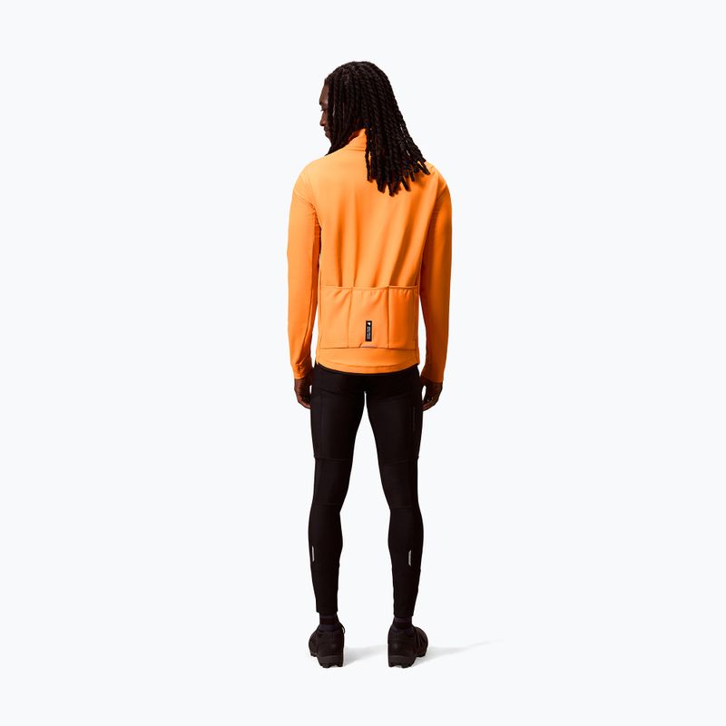 Pánská cyklistická mikina Endura Loop Ride L/S Jersey end orange 4
