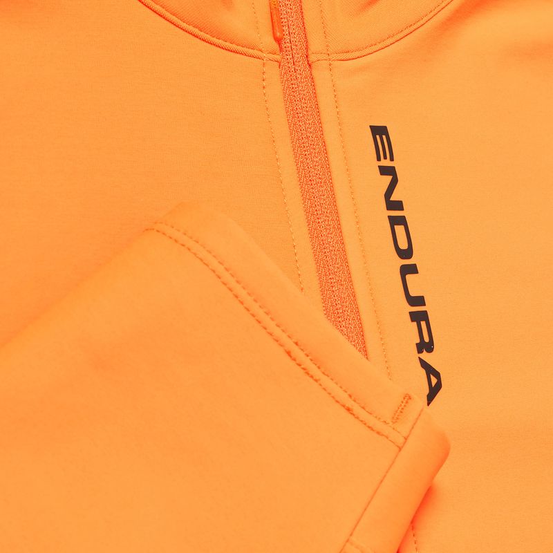 Pánská cyklistická mikina Endura Loop Ride L/S Jersey end orange 10