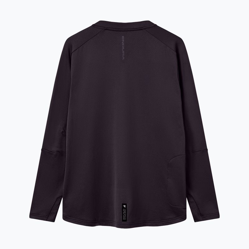 Pánské cyklistické triko s dlouhým rukávem Endura Alltrack Roam Fleece black 8