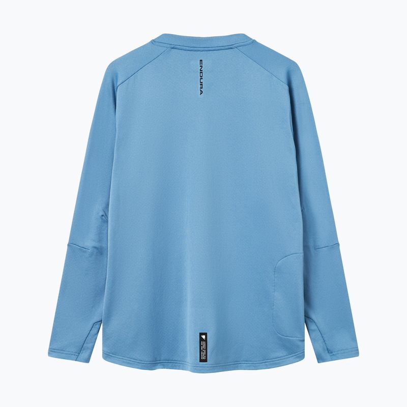 Pánské cyklistické triko s dlouhým rukávem Endura Alltrack Roam Fleece storm blue 8