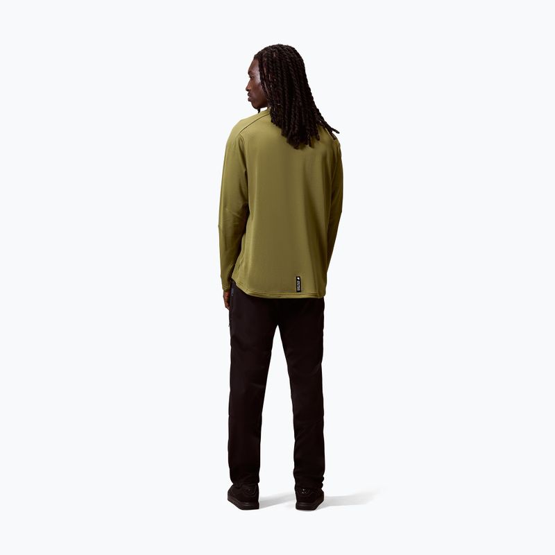 Pánské cyklistické triko s dlouhým rukávem Endura Alltrack Roam Fleece moss green 4