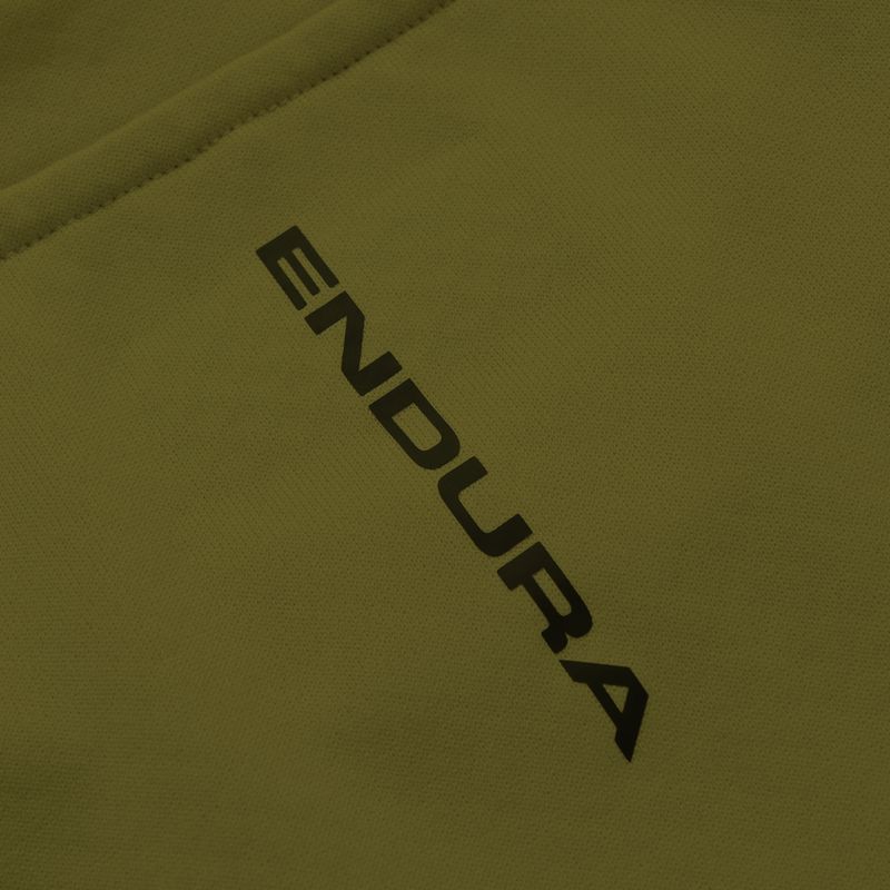Pánské cyklistické triko s dlouhým rukávem Endura Alltrack Roam Fleece moss green 10