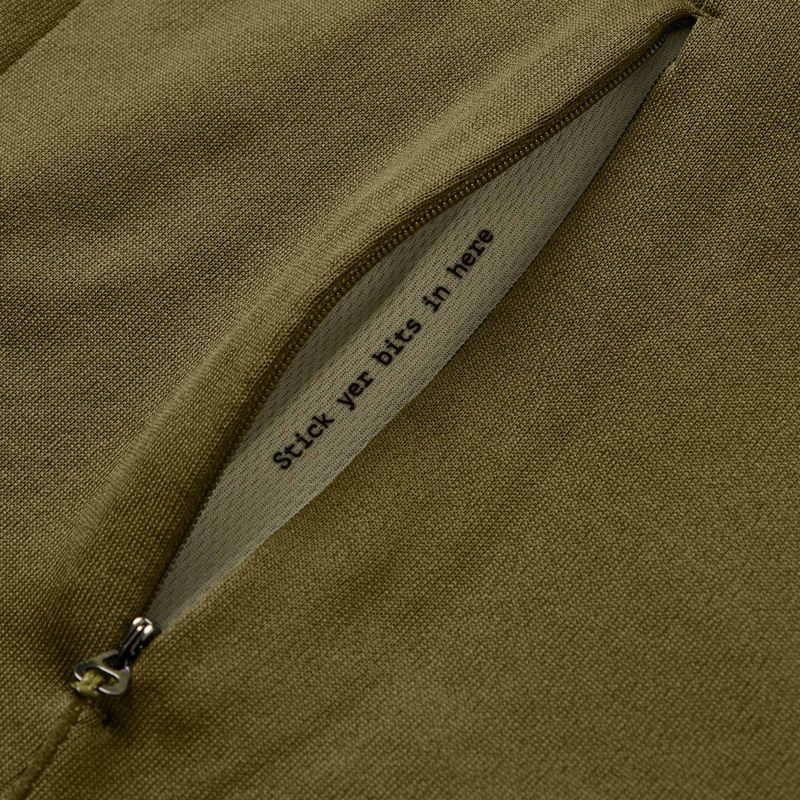 Pánské cyklistické triko s dlouhým rukávem Endura Alltrack Roam Fleece moss green 12