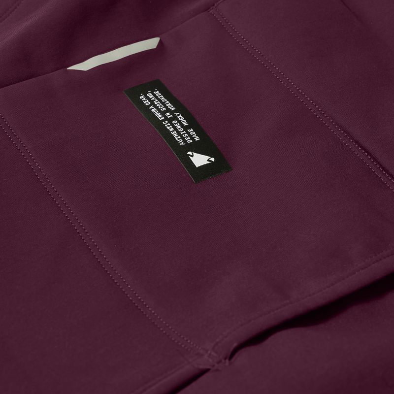 Dámská cyklistická mikina Endura Loop Ride L/S Jersey black cherry 11