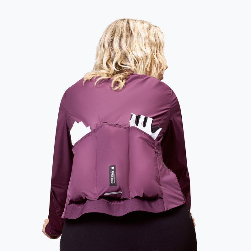 Dámská cyklistická bunda Endura Pro SL Race Insulated W black cherry 6