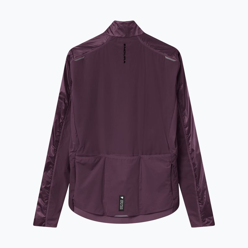 Dámská cyklistická bunda Endura Pro SL Race Insulated W black cherry 8