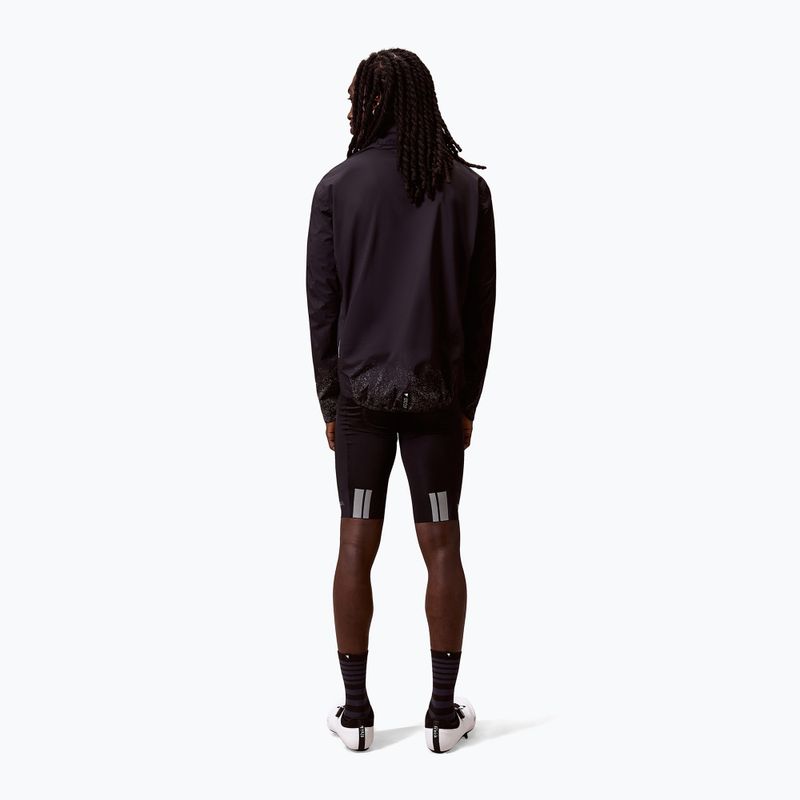 Pánská cyklistická bunda Endura Alltrack Race Cape black reflective rint 4