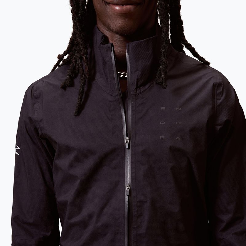 Pánská cyklistická bunda Endura Alltrack Race Cape black reflective rint 5