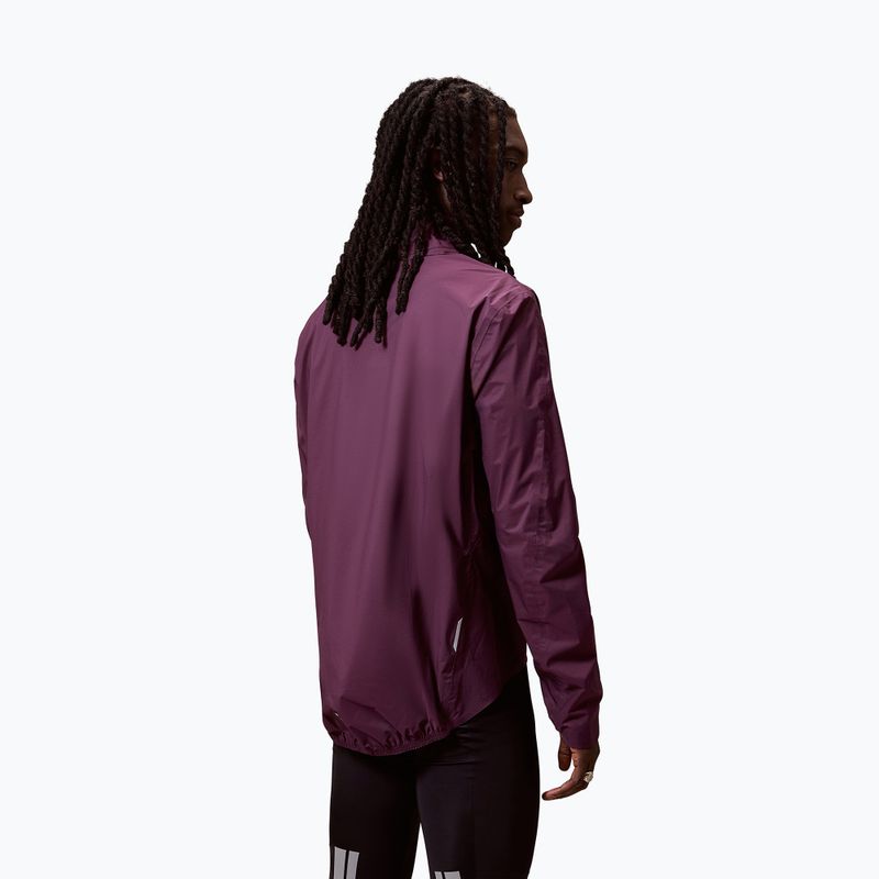 Pánská cyklistická bunda Endura Alltrack Race Cape black cherry 3