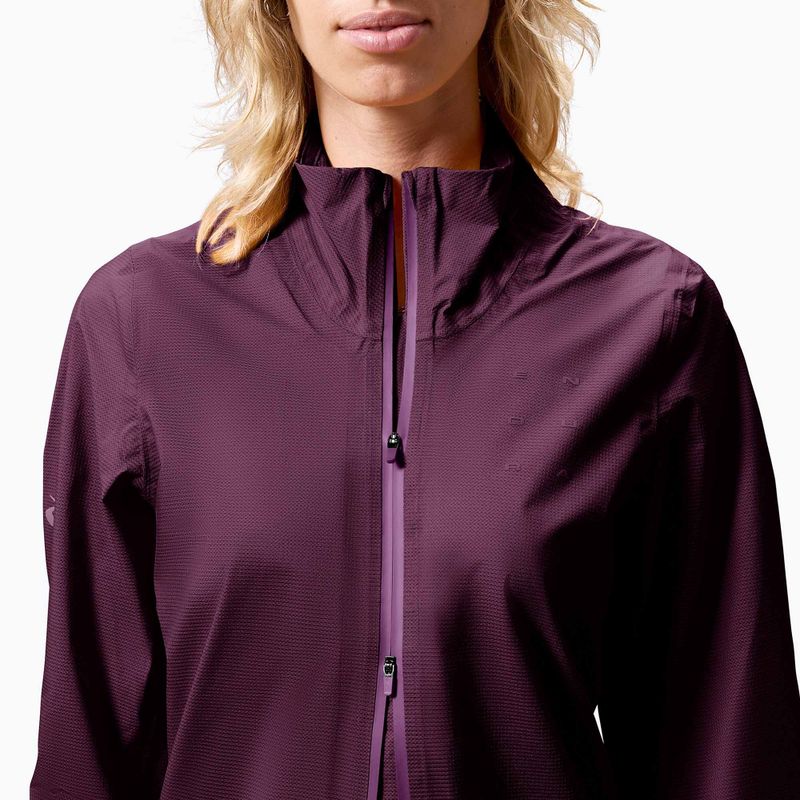Dámská cyklistická bunda Endura Alltrack Race Cape black cherry 5