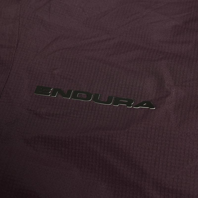 Dámská cyklistická bunda Endura Alltrack Race Cape black cherry 11