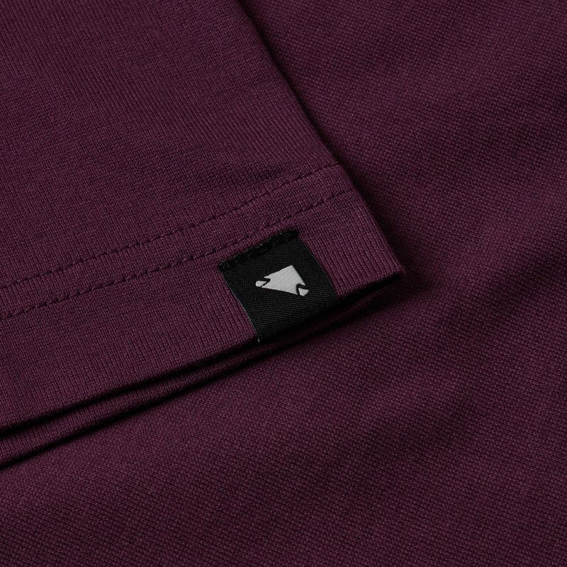 Cyklistický dres Endura Stacked Logo Graphic Tee black cherry 5