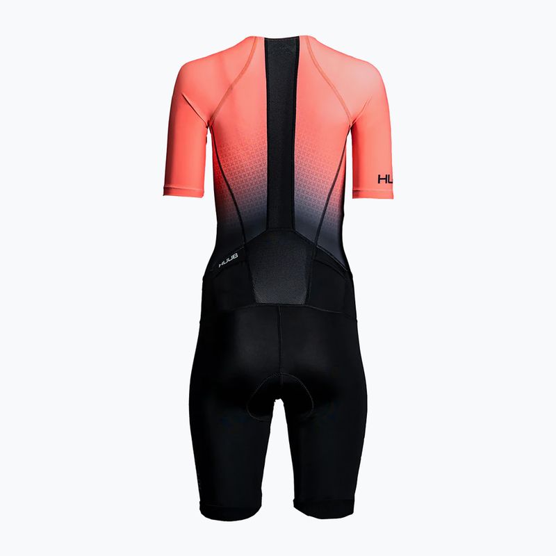 Dámský triatlonový oblek HUUB Commit Long Course Suit black/coral 2
