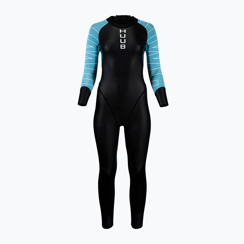 Dámský triatlonový neopren HUUB OWC black/sky blue