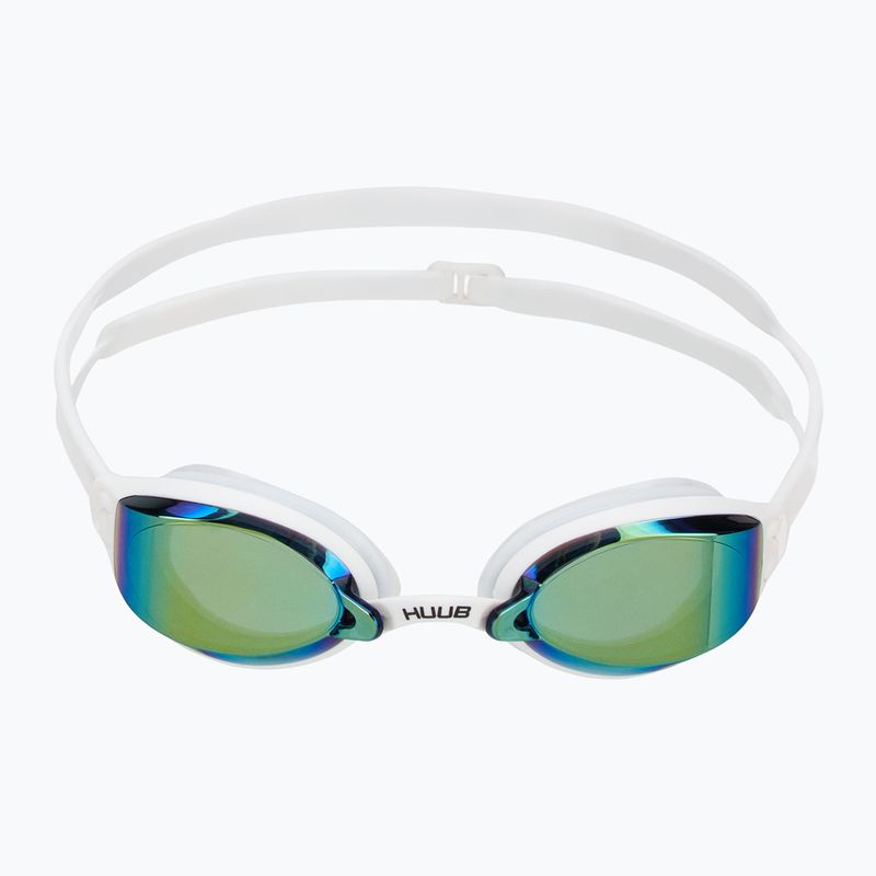 Plavecké brýle HUUB Brownlee 2 Custom Air bílé/žluté 2