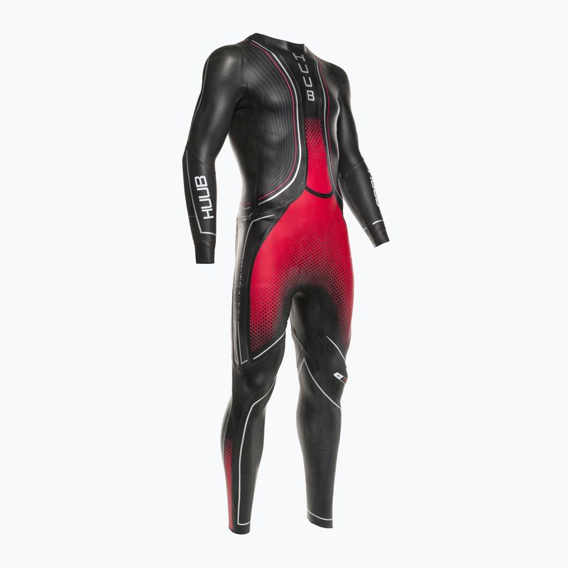 Pánský triatlonový neopren HUUB Agilis Ali Red 3:5 black/red