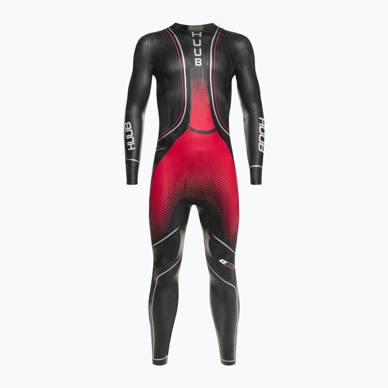 Pánský triatlonový neopren HUUB Agilis Ali Red 3:5 black/red 2