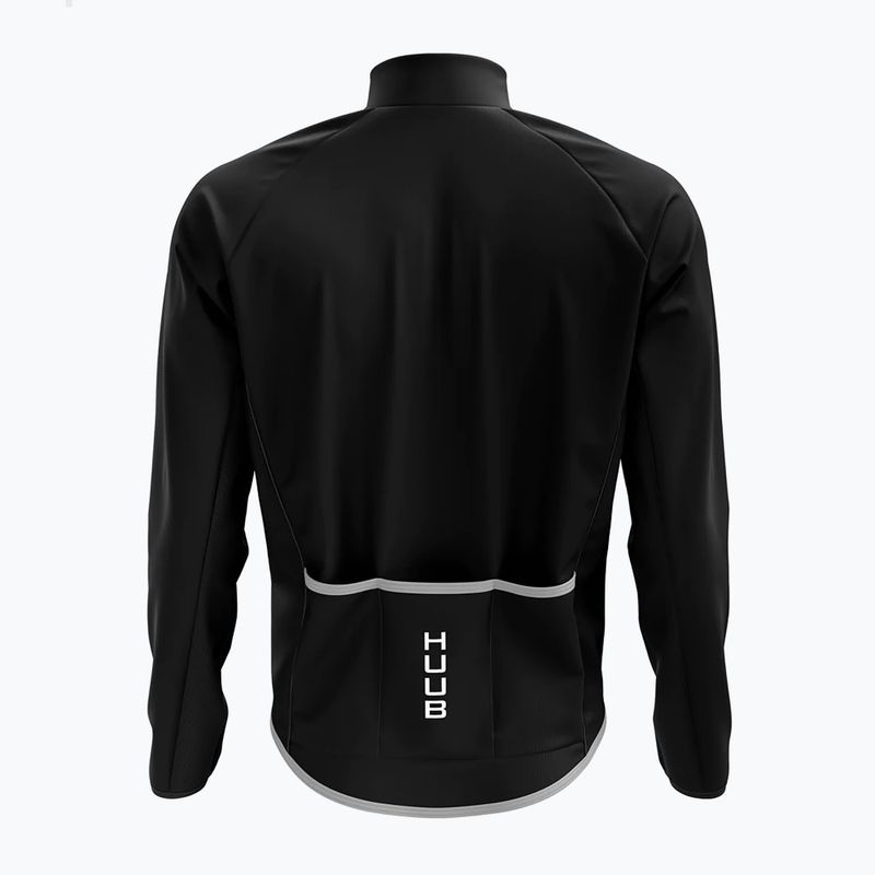 Pánská cyklistická bunda  HUUB Eternal Peaks black/red 2