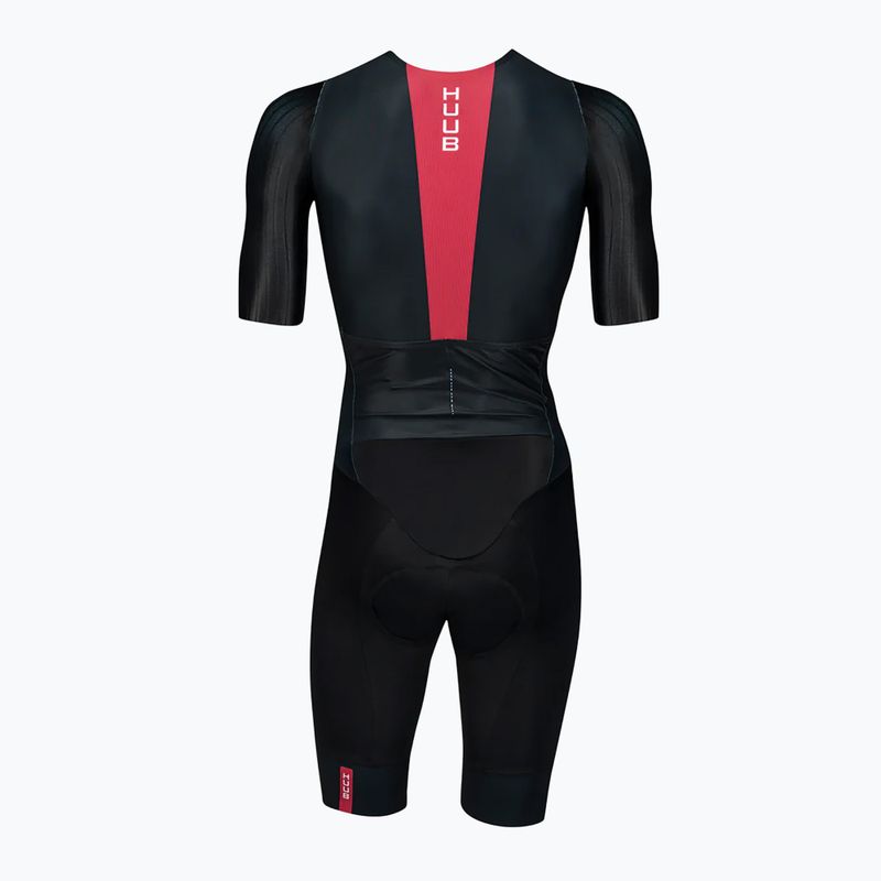 Pánská cyklistická kombinéza HUUB Strada Road Speed black/red 2