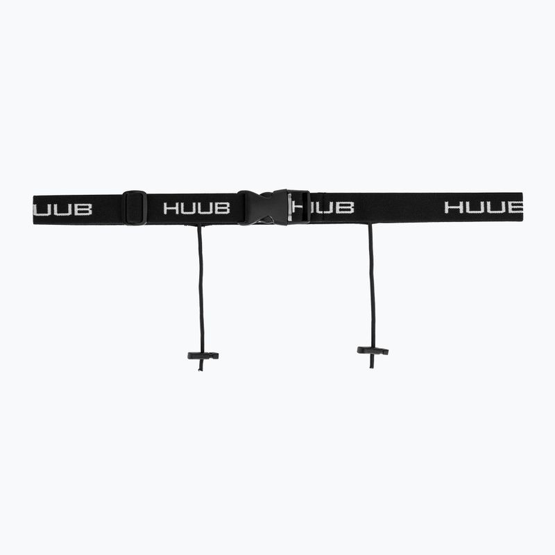 Pásek na startovací číslo HUUB Number Belt II black