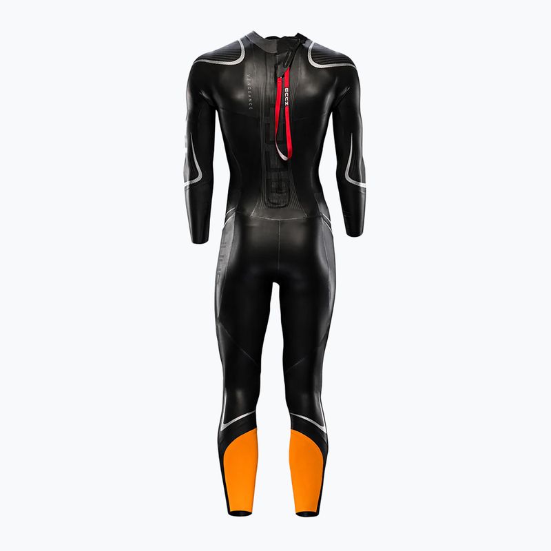 Pánský triatlonový neopren HUUB Vengeance 3:5 black/orange 2