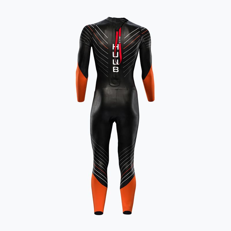 Pánský plavecký neopren HUUB Araya Sleeveless orange 2