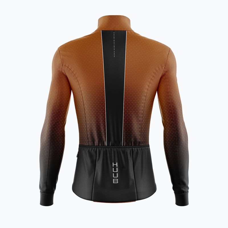 Pánské cyklistické tričko Longsleeve HUUB Core 4 Thermal LS copper brown 2