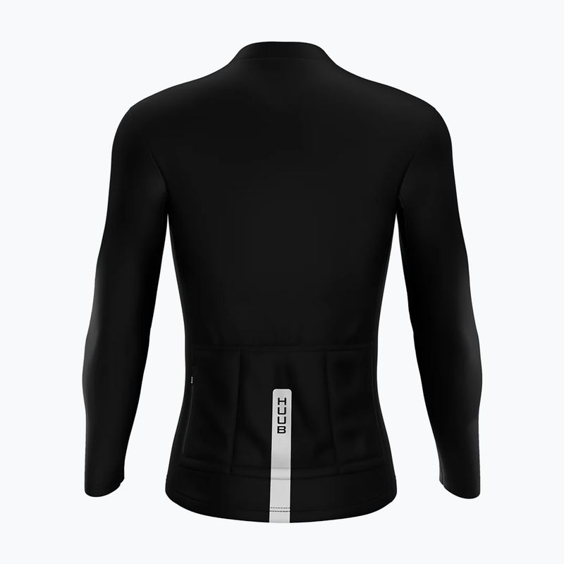 Pánské cyklistické tričko Longsleeve HUUB Attain black 2