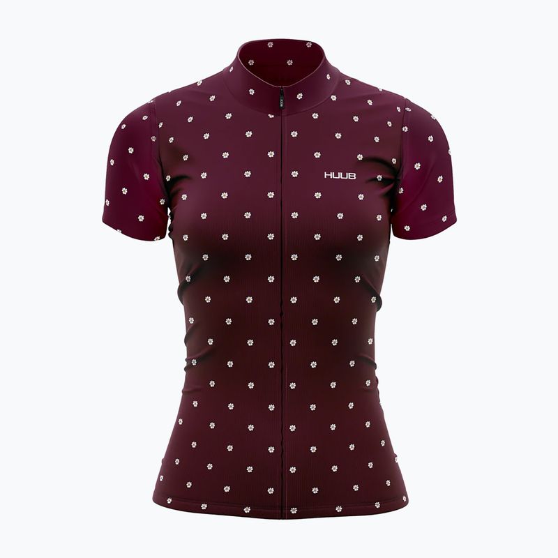 Dámský cyklistický dres HUUB La Fleur SS W grape