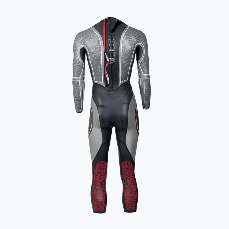 Pánský triatlonový neopren HUUB SUB7 3:5 black/grey 2