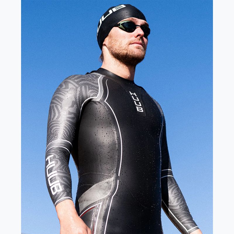 Pánský triatlonový neopren HUUB SUB7 3:5 black/grey 4
