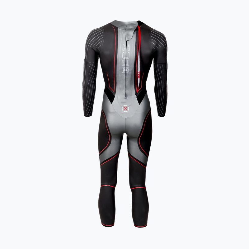 Pánský triatlonový neopren HUUB Aegis XV 3:5 black/red 3