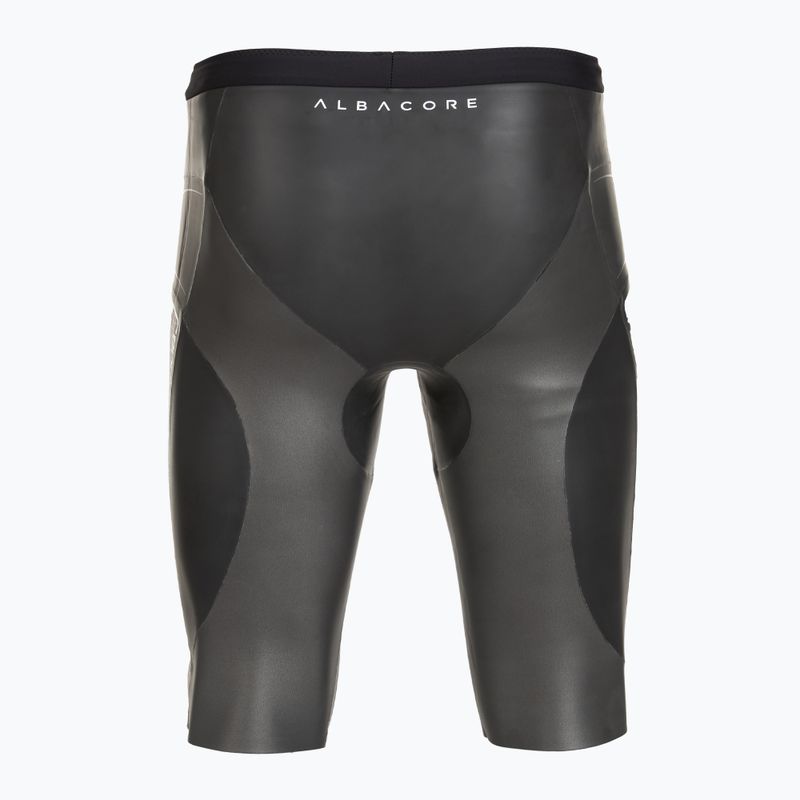 Neoprenové šortky HUUB Albacore Buoyancy Short black/silver 2