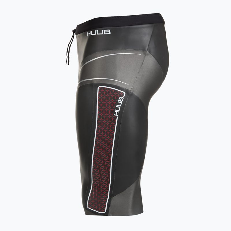 Neoprenové šortky HUUB Albacore Buoyancy Short black/silver 3