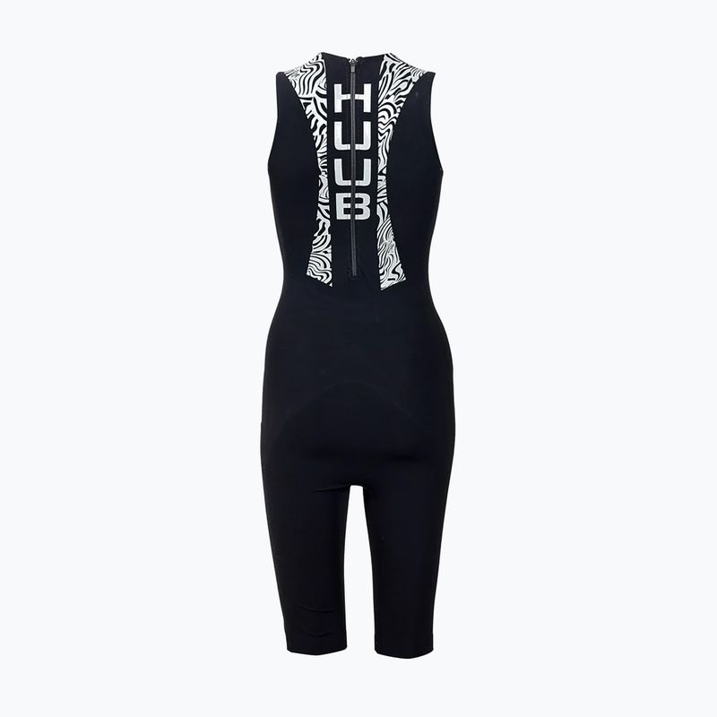 Dámský triatlonový dres HUUB Swimskin black/silver 2