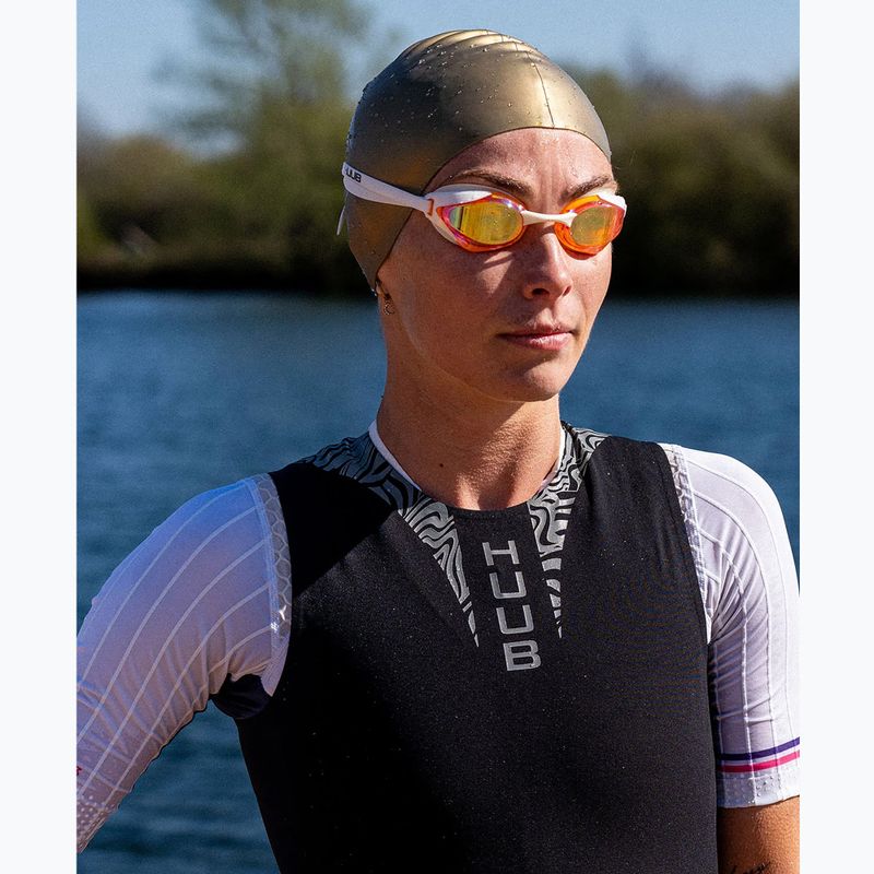 Dámský triatlonový dres HUUB Swimskin black/silver 5