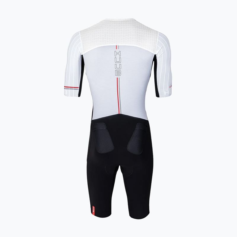 Pánský triatlonový dres HUUB Anemoi 3 SUB22 black/white/red 2