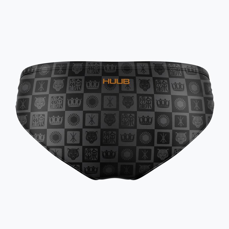 Pánské plavky  HUUB Brief Yee black/orange 2