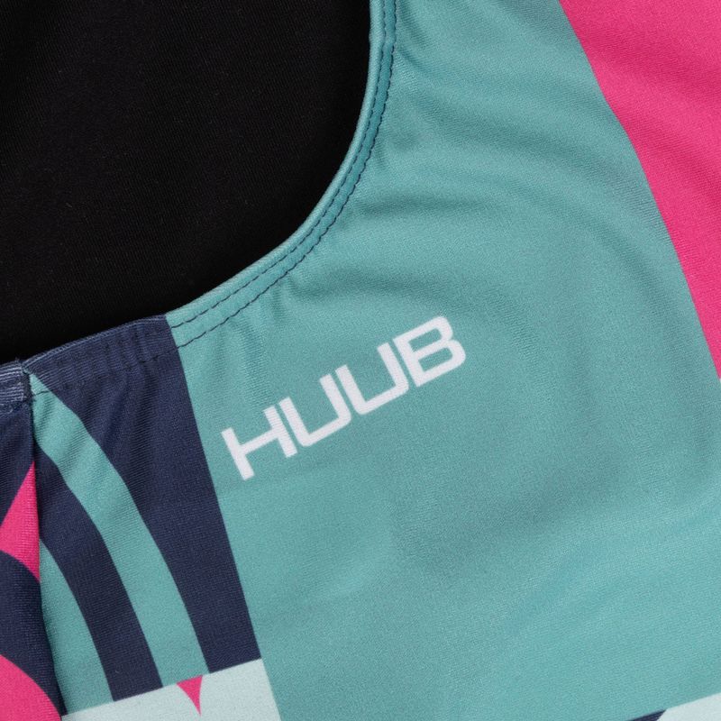 Dámské jednodílné plavky HUUB Her Spirit Bands navy/multi 4