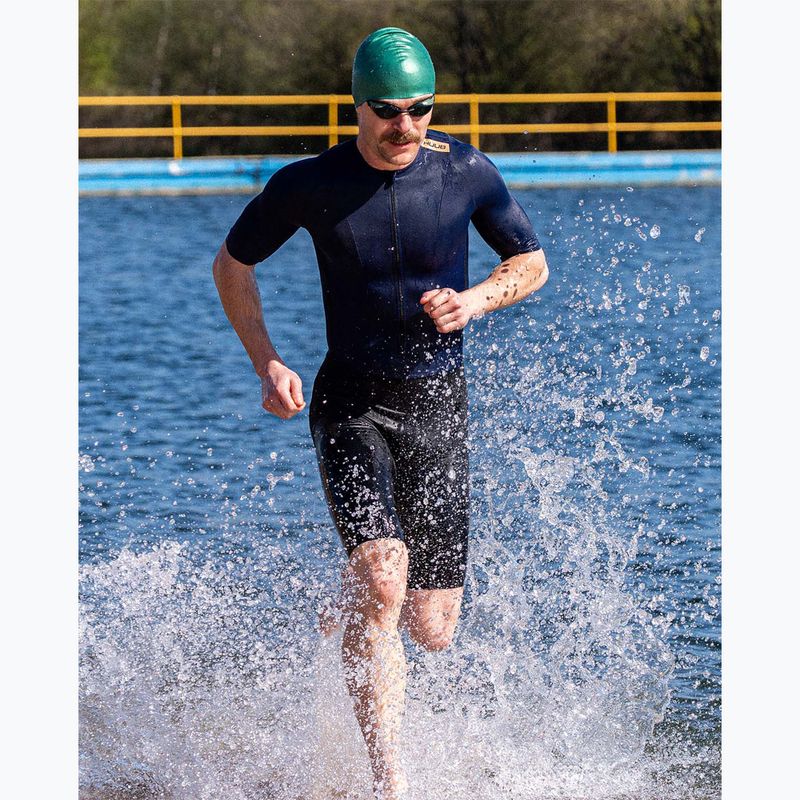Pánský triatlonový dres HUUB Collective Trisuit navy/black 4