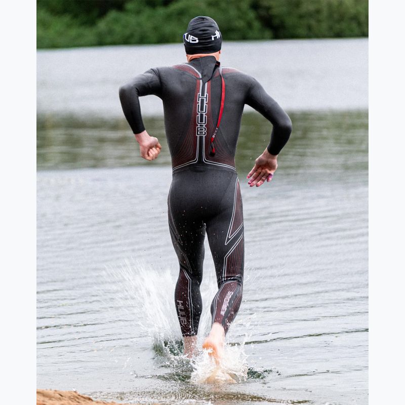Pánský triatlonový neopren HUUB Aerious III 3:5 black/red 5