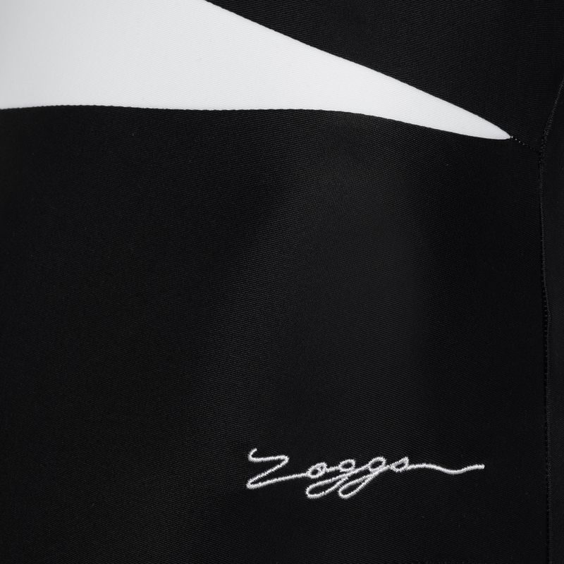Dámské jednodílné plavky Zoggs Lattice One Shoulder modrá / bílá 3