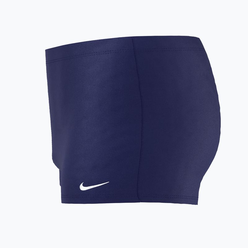 Pánské plavecké boxerky Nike Solid Square Leg tmavě modré NESS8111-440 5