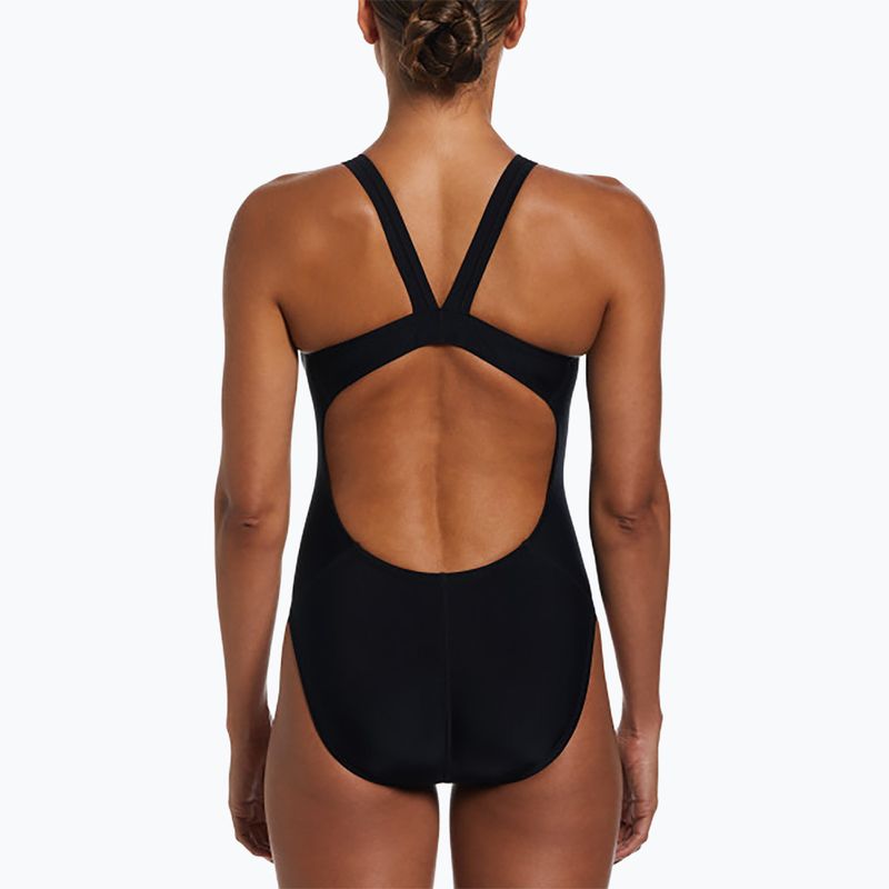 Dámské jednodílné plavky  Nike Fastback black 2