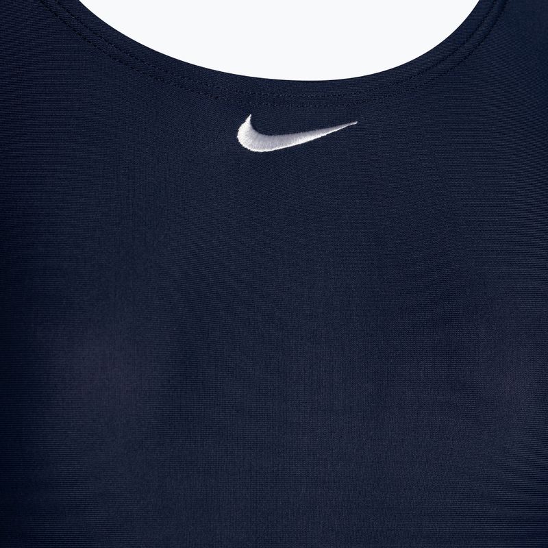 Dámské jednodílné plavky  Nike Fastback midnight navy 3