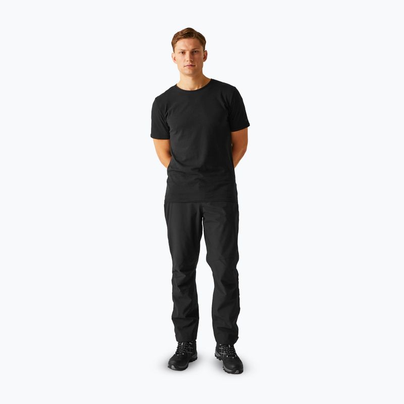Pánské trekkingové kalhoty REGATTA Highton Stretch black 2