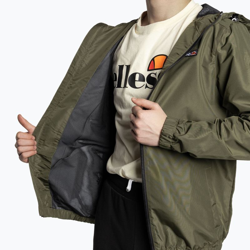 Ellesse pánská tréninková bunda Terrazzo khaki 6